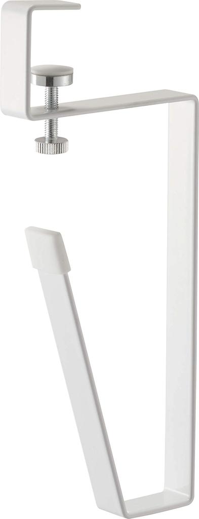 Yamazaki Jitsugyo Washroom Cabinet Lower Tumbler Holder White Approx. W1.8XD8XH19cm Tower Floating Storage Cup Stand 5002