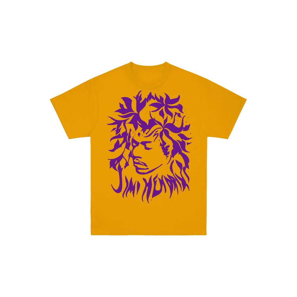Jimi Hendrix Rock Musician and Electric Guitarist T-Shirt 100% Cotton Graphic Tee Men Women Summer Streetwear Top