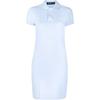 Polo Polo Logo Embroidered Polo Dress Women Dresses Light-Blue 211799490-002