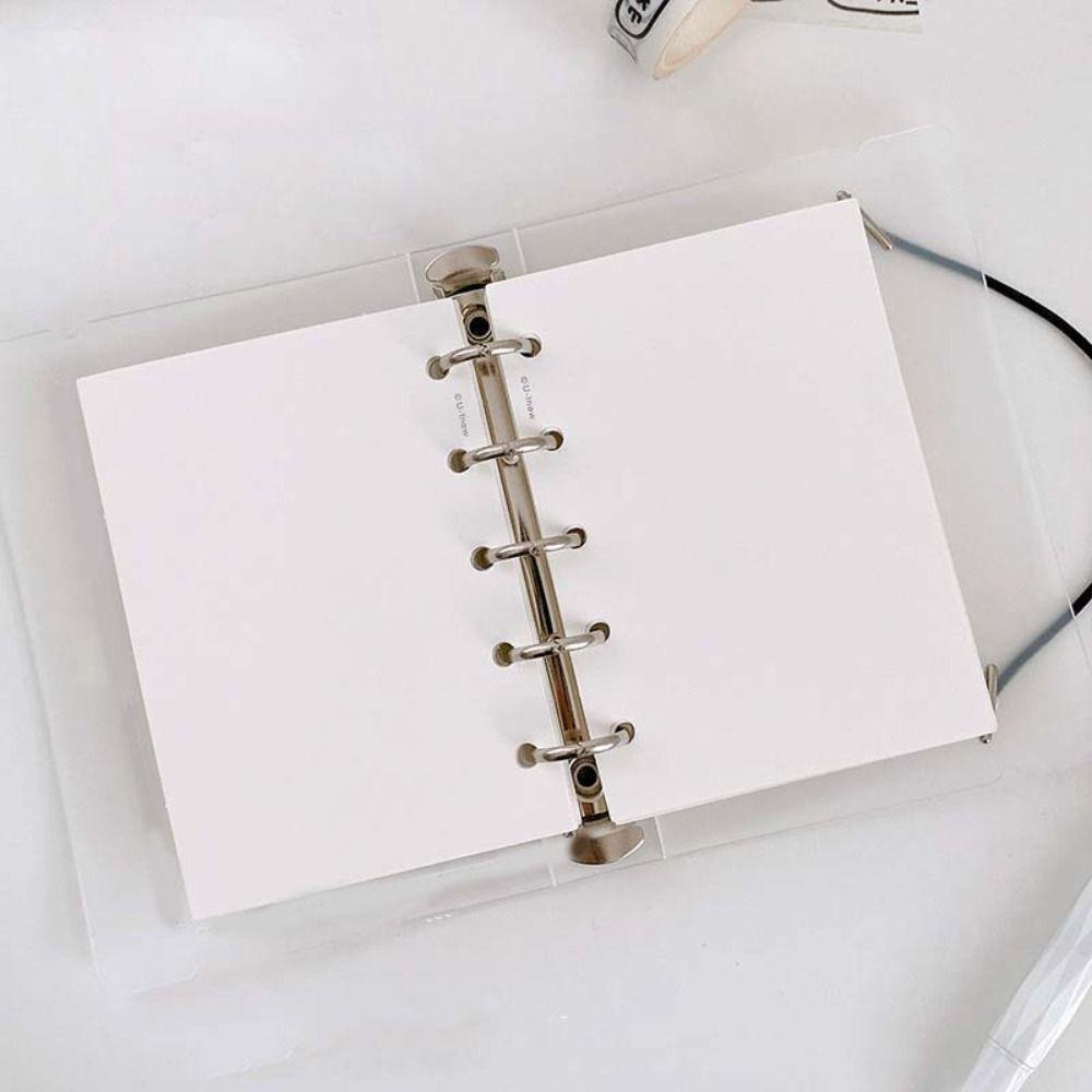 50 листов M5 A8 сменная бумага для блокнота сменная спиральная папка для блокнота студент