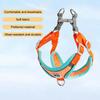 Adjustable Small Medium Dog Harness Leash Set Reflective No Pull Vest for Daily Walking Outdoor Activity