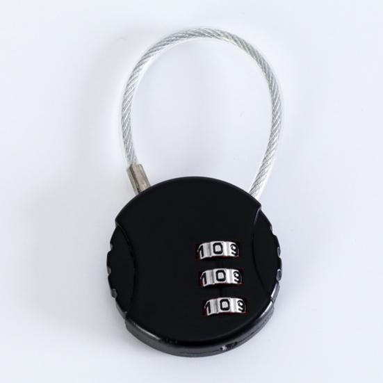 Противоугонный мини-дорожный чемодан с паролем и ключом, рюкзак с 3-значным навесным замком