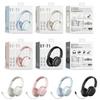Беспроводные Bluetooth игровые наушники со съемным микрофоном