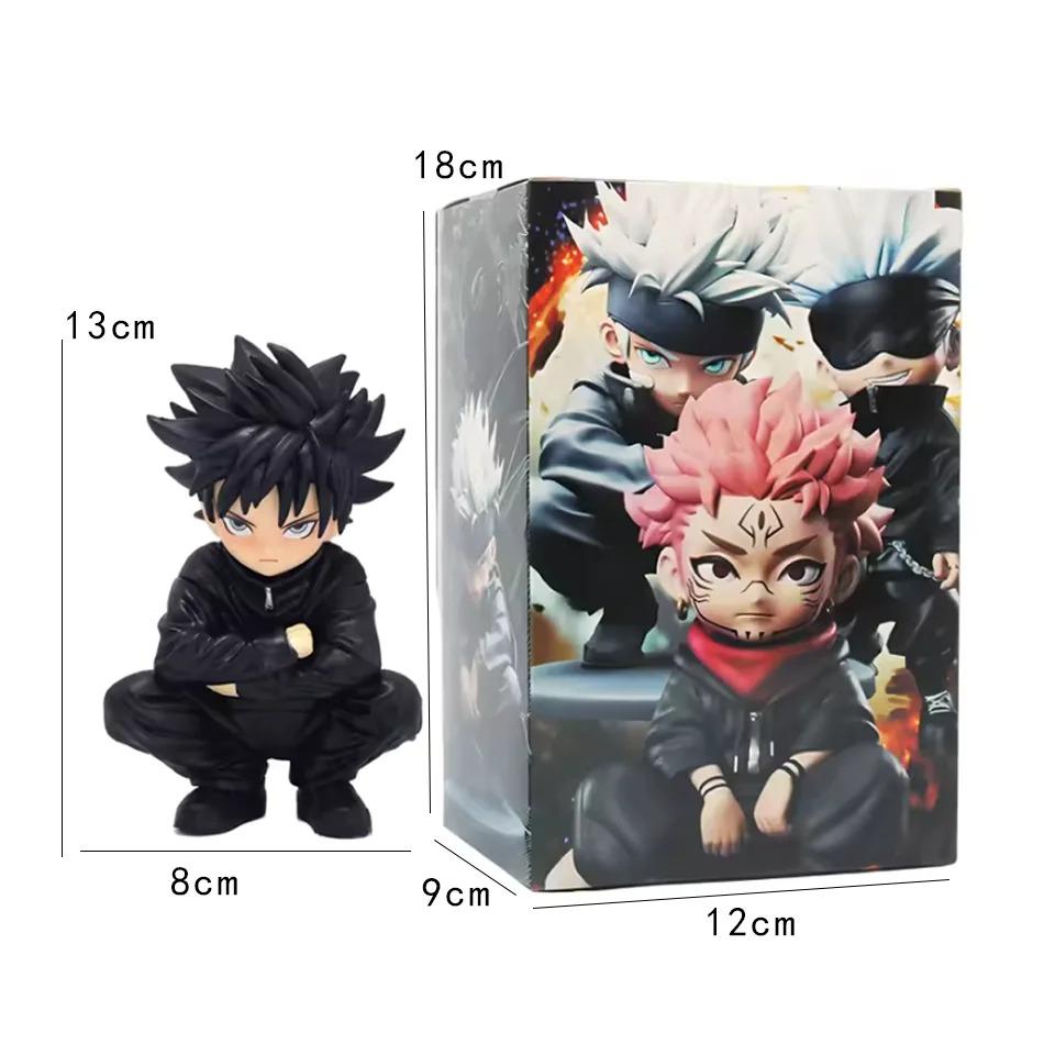 6 шт./комплект Фигурки Jujutsu Kaisen, Сатору Годжо Итадори Юдзи Аниме Фигурка Действия Коллекционная Модель Игрушки, Подарок на День Рождения для Фанатов