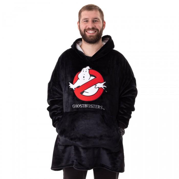 Ghostbusters Mens Logo Blanket Hoodie