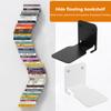 Invisible Floating Bookshelf Wall Indoor Mounted Book Shelf Metal Floating Book Organizer Books Shelves Home Decor Accessories