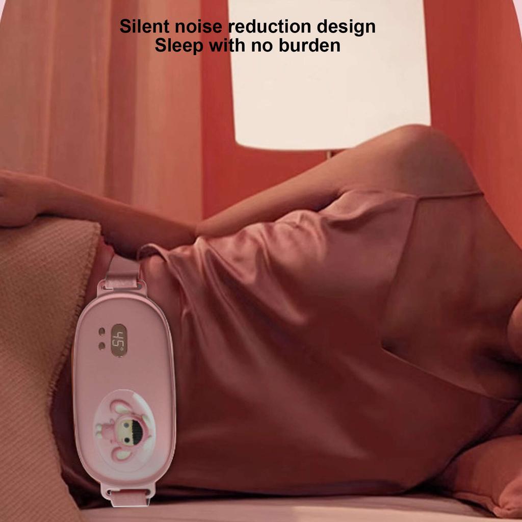 Электрический поясной ремень с горячей компрессией, вибрацией, уменьшением болезненности, массажем, интеллектуальным перезаряжаемым поясным ремнем