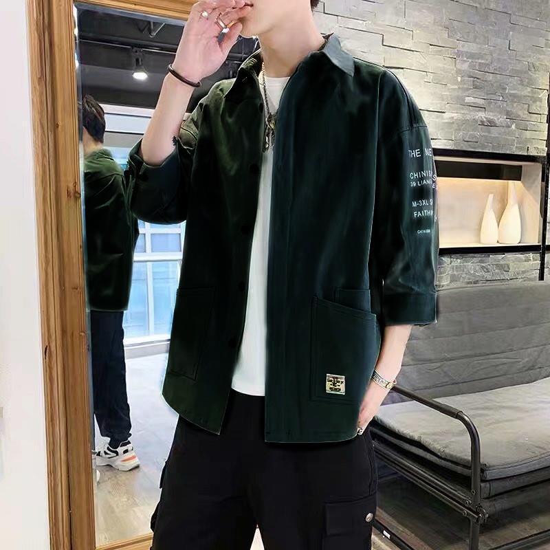 Мужские легкие рубашки со средним рукавом: Варианты с рукавом пять четвертей, половинным и коротким для лета