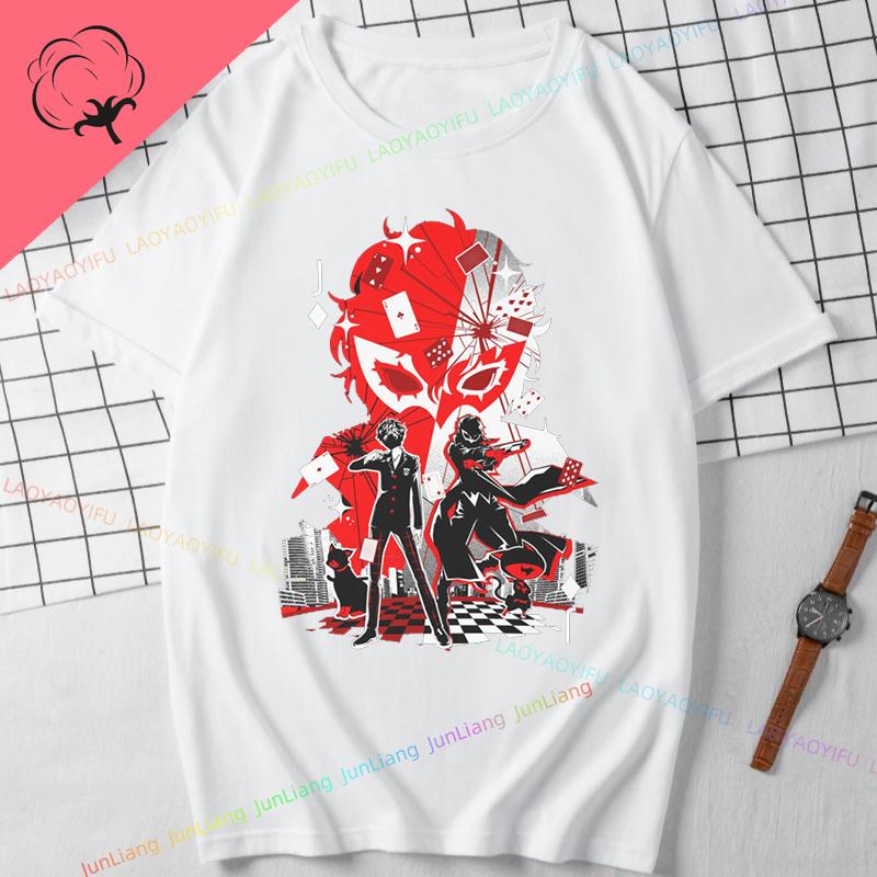 New Arrival Clothes The Phantom X TShirt for Men Creative Cotton Tee Shirt Round Neck Short Sleeve T Shirt