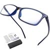 GOKEI Loupe Glasses Loupe Magnifying Glasses Lightweight Blue Light Cutting Mirror Glasses Looks Larger Glasses Loupe Glasses Magnifying Glass