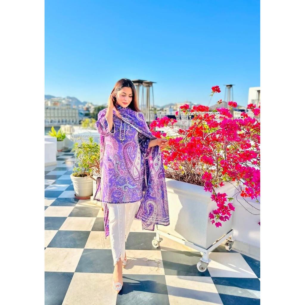 Индийский пакистанский топ-туника курта брюки вельветовый комплект женская праздничная одежда дизайнер Kurti VF-1888