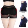 Трусики-шейпер с завышенной талией и большой накладной попой, женские утягивающие шорты для подтяжки ягодиц с подкладками пуш-ап, корректирующее белье для бедер