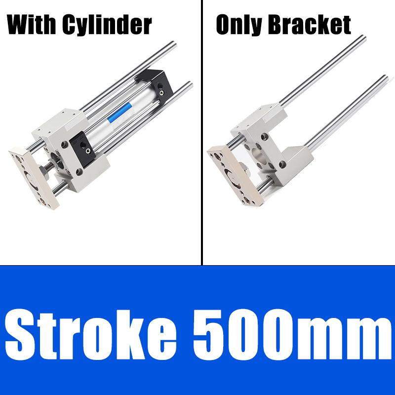 High Quality SC32 40 50 63-50 75 100 200 300 500 Standard Cylinder Three-Axis Three-Guide Cylinder Guide Bracket Pneumatic Post