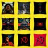 Наволочка для декоративной подушки The Weeknd After Hours Starboy XO для подушек 30x30см 40x40см 45x45см 50x50см 55x55см Квадратная наволочка для диванной подушки