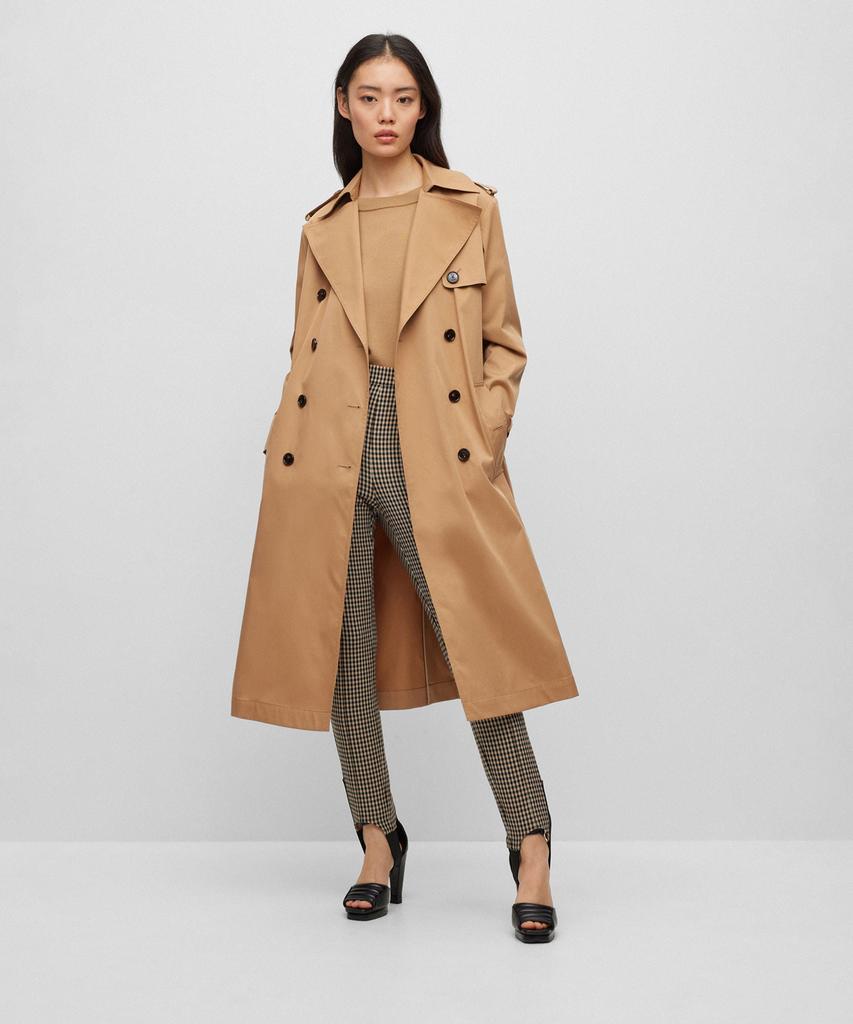 Bose Women'S Belted Double Trench Coat 50489153_260