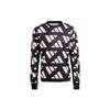 Adidas Celebration Sweatshirt with Full Logo Print and Crew Neck Men Tops Black GK5092