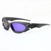 European and American style gold-framed polarized sunglasses X Metal futuristic outdoor sports cycling sunglasses8001