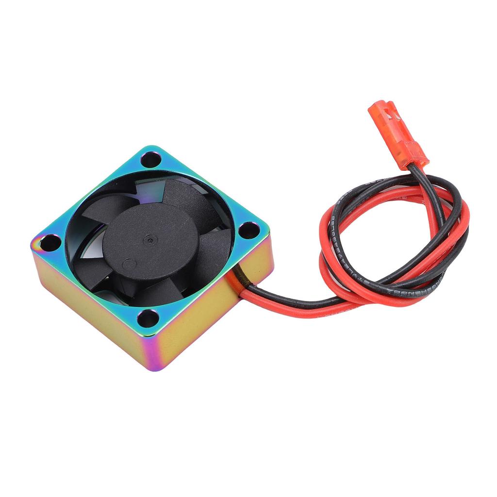 Вентилятор охлаждения двигателя RC 1,18x1,18 дюйма 28000 об/мин Металл Алюминиевый сплав Высокоскоростной Рассеивание тепла ESC Двигатель