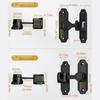 Anti-theft Luminous  Door Buckle 90 180 Degree Door Hasps Protable Door   Catch Bolt  Bathroom