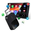 Беспроводной 2-в-1 донгл Android Auto и CarPlay, совместимый с Bluetooth 5.2, WiFi-адаптер для автомобилей с OEM-подключением CarPlay и Android Auto по проводу