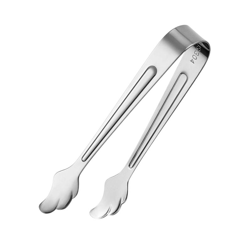 1 шт., кухонные щипцы из нержавеющей стали для кубиков сахара, щипцы для льда, кофе, десертные щипцы для еды на вечеринку