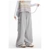 New street dance striped sports pants for women 2026, jazz dance long pants, wide-leg straight pants