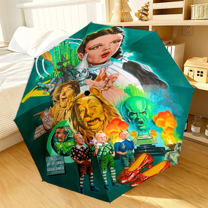 Wonderful Wizard Adventure Umbrella 8-Frame for Travel, camping, Casual Lightweight Portable Umbrella, Essential for every family Holidays Gift