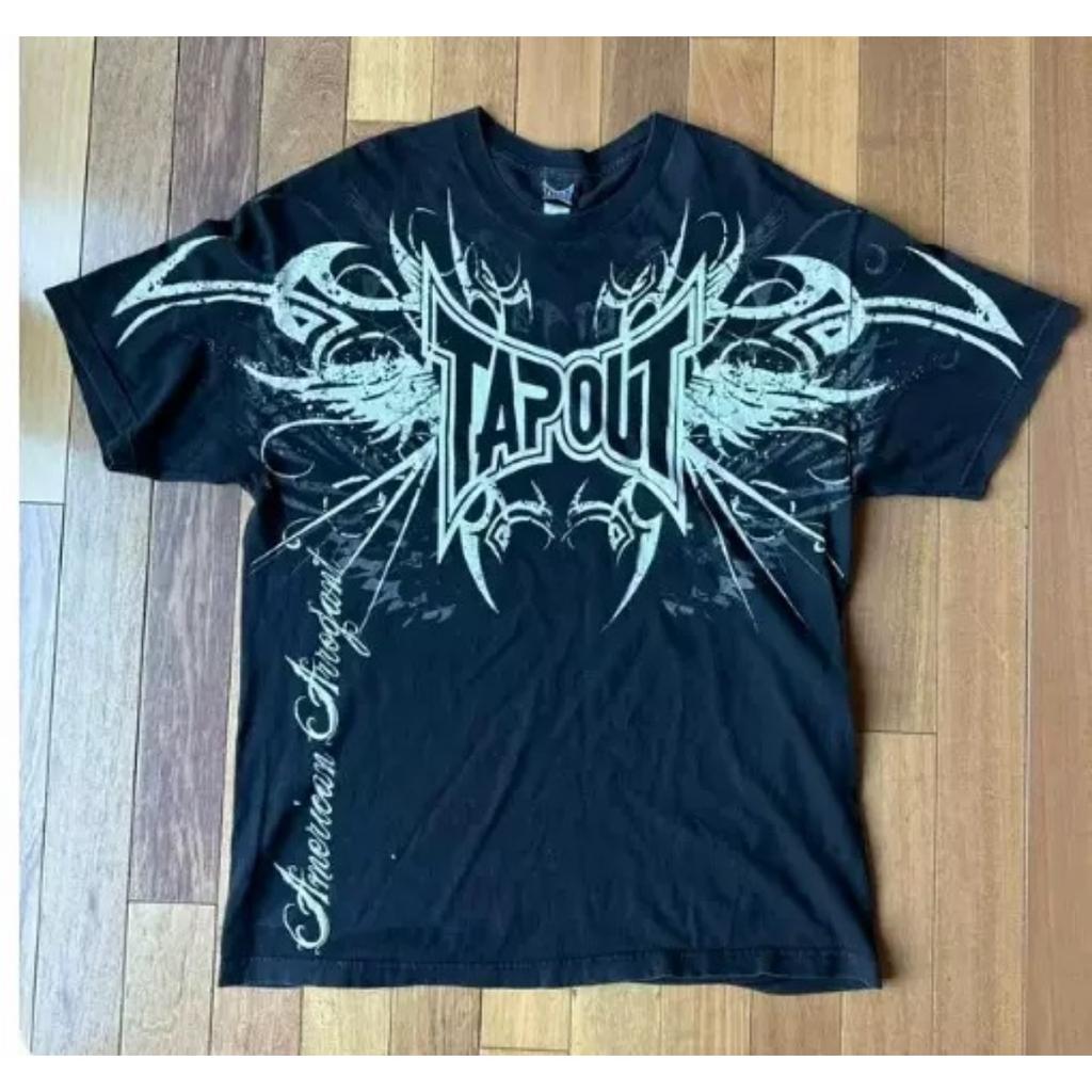 ZYLLO Принт Уличная Y2K Футболка Мужская Хип-хоп Винтаж Рок Одежда Оверсайз Мешковатая Повседневная Американская Пара Уличная Одежда