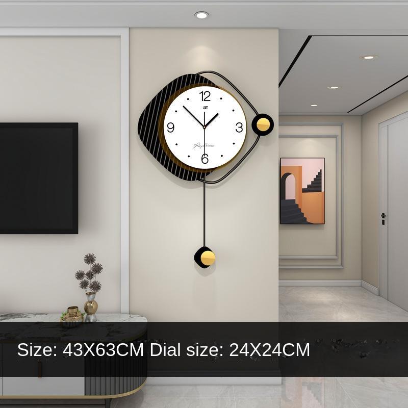 Hi Fashion Home Decoration Wall Clock Living Room Clock Creative Personality Art Ornaments