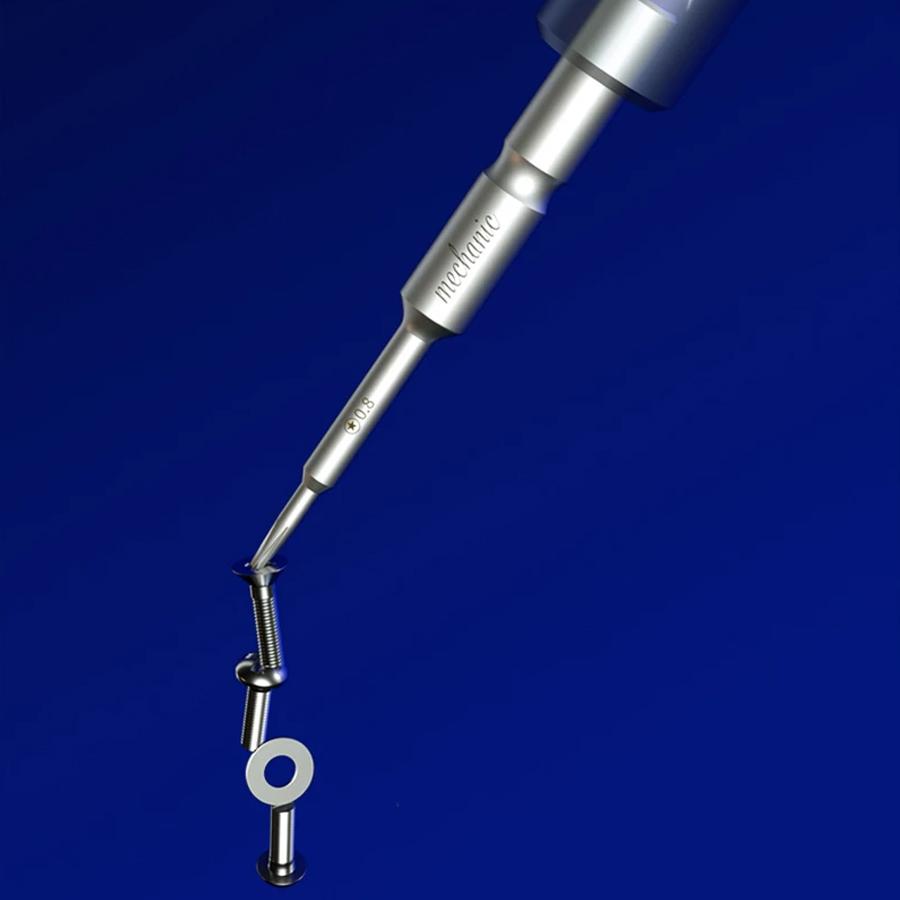 Набор магнитных прецизионных отверток 6 в 1 MECHANIC iShell Высокая твердость Отвертка для инструментов для ремонта iPhone Android телефона