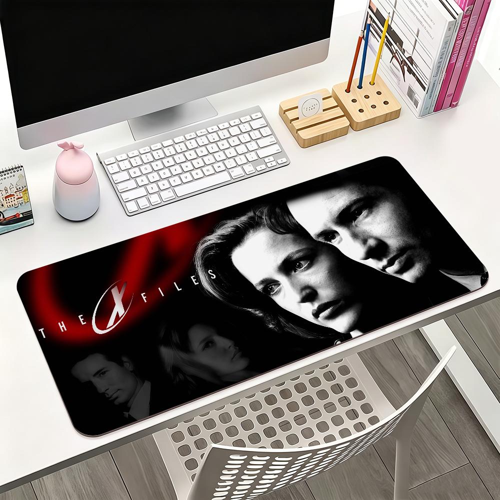 TV Series The X-Files Mouse Pad Square Office Gaming Desk Mat Waterproof Non-Slip Rubber Decorative