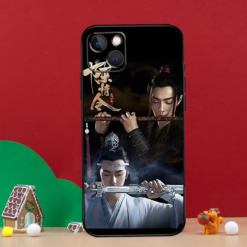 Неукротимый Ван Ибо Сяо Чжань Чехол для телефона для iPhone 16 Pro 11 12 13 14 15 Pro Max 12 13 Mini XS X XR 16e Чехол Coque
