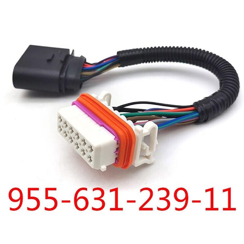 Автомобильная ксеноновая лампа Фара Передний Разъем Жгут проводов для 4.5L 955-95563123911