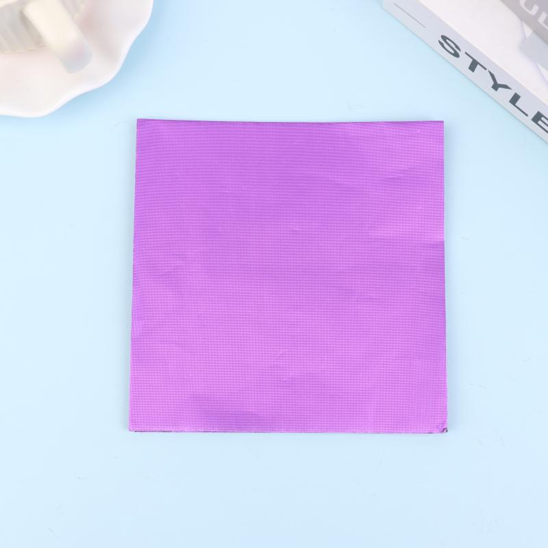 100 шт. 15X15 см Алюминиевая фольга Оберточная бумага Листы Фольга Бумага для упаковки конфет Шоколад Свадебная вечеринка Упаковка для конфет