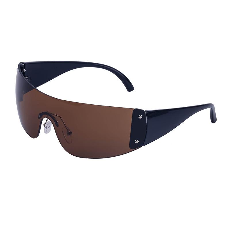 JYL TS Women's Windproof - Rimless Cycling Trendy Sunglasses HRH-FJ3553