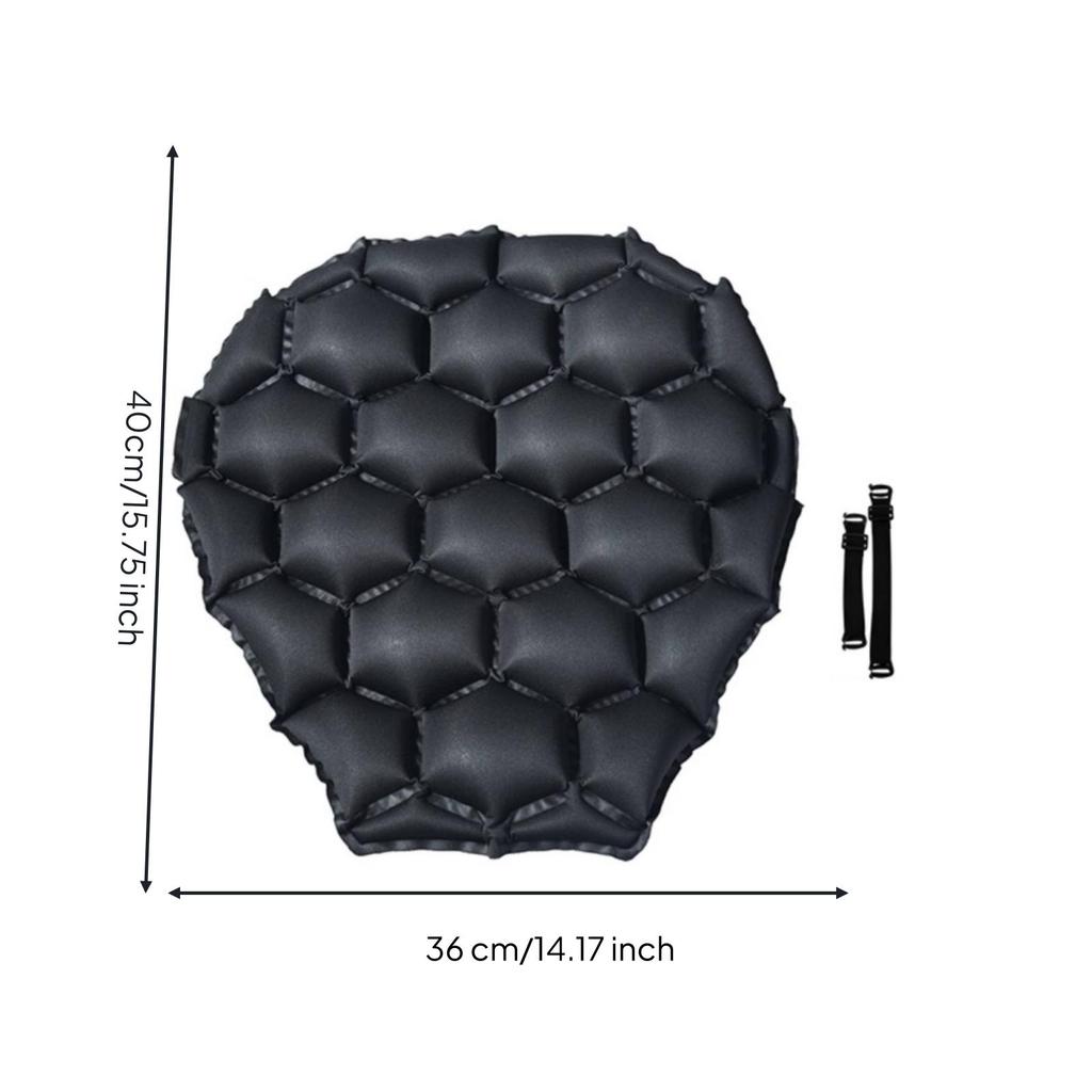 Надувная сетчатая накладка на сиденье мотоцикла для мотоциклистов