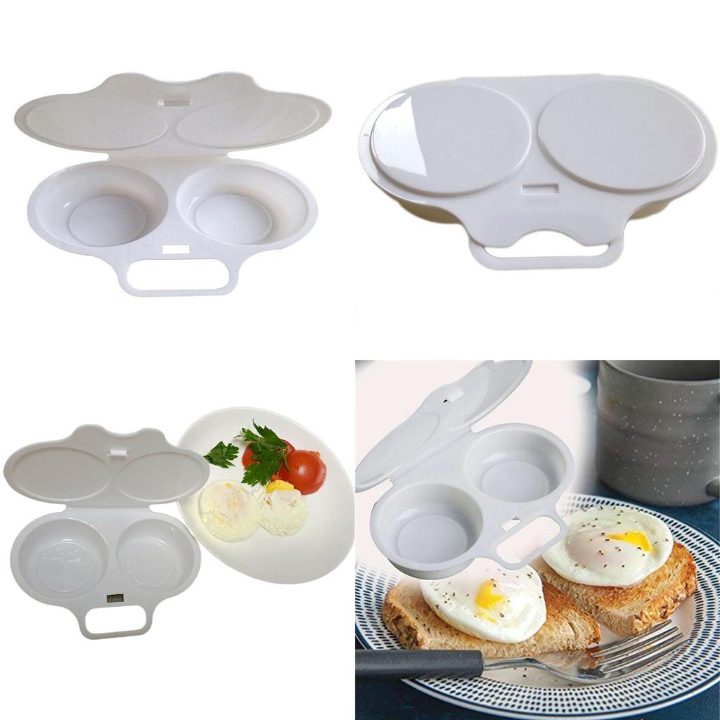 Innovative Microwave Frying Box Microwave Omelet Cooker Eggs Maker Tray Eggs Steamers Box Suitable for Cooking Breakfast