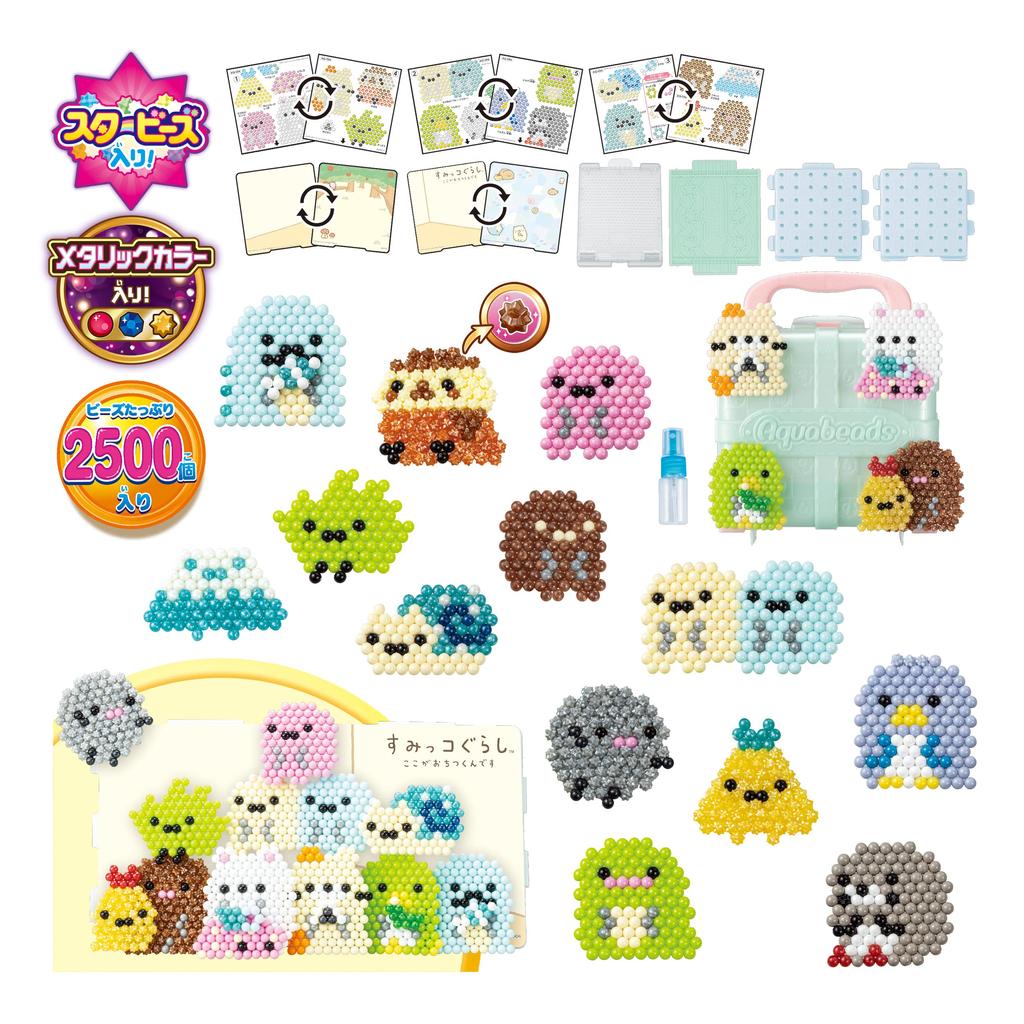 Набор бусин Aquabeads Character Gurashi Outing ST Mark Certification для детей от 6 лет и старше Игрушечные водные палочки с игрушкой для приготовления воды Aquabeads Epoch EPOCH