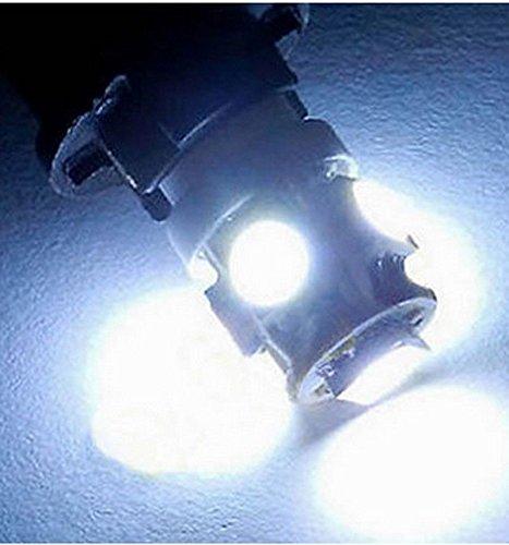 [e-auto fun] T10 LED Высокая яркость Белый 6000K Белый 5050 3 Чип 5 SMD Позиция Номер Лампа для комнаты (Клин одинарный) Набор из 10