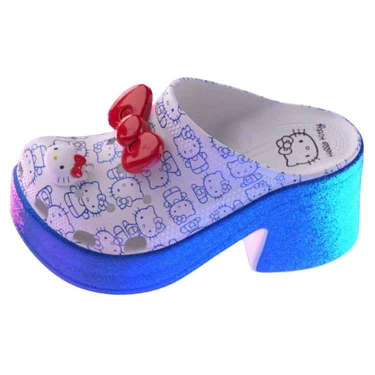 Hello Kitty x Crocs Siren Clog Крокс-сабо 50-летие Унисекс Кроссовки Белый 209451-100