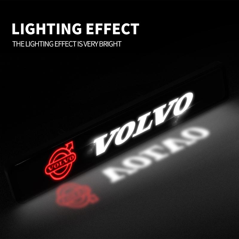 Автомобильная решетка радиатора Лампа Значок Эмблема Декор Стайлинг Автоаксессуары Для Volvo Rdesign S80 V40 V50 V60 V70 S80L XC60 XC90 S40