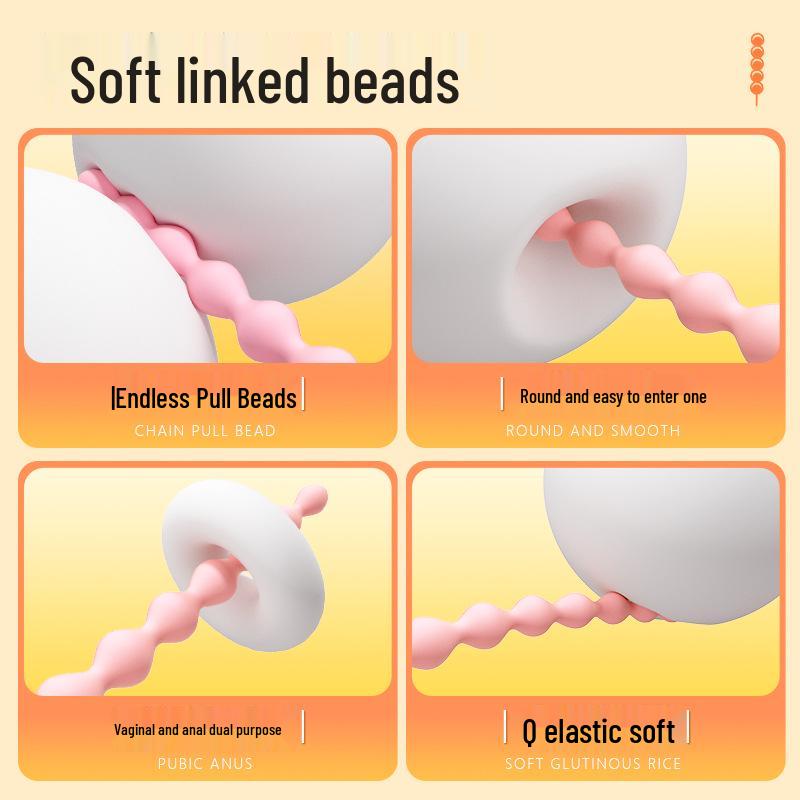 Набор бусин Mystery Ji: Двусторонний анальный секс-игрушка для обоих полов, 300 штук