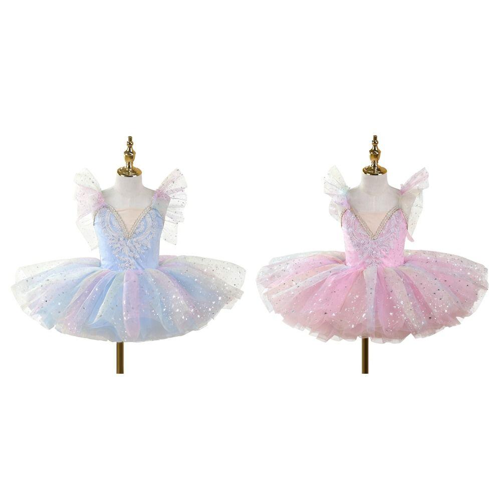 Puffy Kids Ballet Dress Modern Princess Dress Fashion Performance Clothes Children
