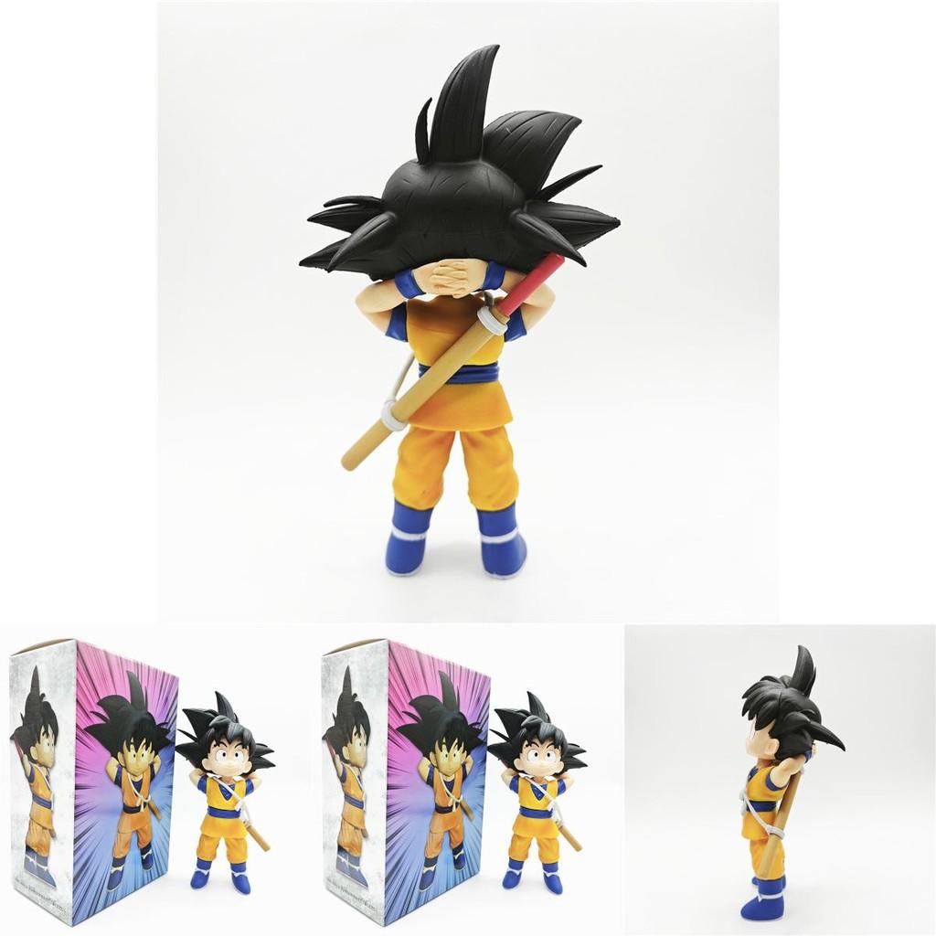 Коллекционная фигурка Son Goku из Dragon Ball Z, АБС-пластик, Декор для стола для детей и любителей аниме