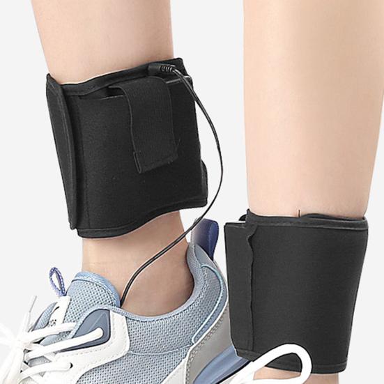 Heated Insoles for Women Men Electric Foot Toe Warmer Insoles Thermal Shoes Insoles with Ankle Strap for Hiking Camping Skiing Hunting Work