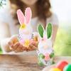 Пасхальные гномы Заяц Украшение 22 см Карлик Безликая кукла Плюшевая кукла Дети