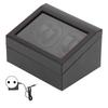 Watch Winding Box Automatic Winder Carbon Fiber Luxury Storage Case with Flexible Watch PillowsEU
