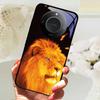Для Honor X9C Умный Чехол-Крышка Модный Роскошный Крутые Животные Расписанный Fundas Для Honor X9C Умный Закаленное Стекло Задняя Панель Телефона