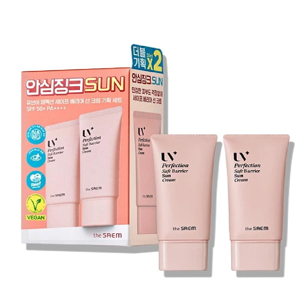 1+1 UV Perfection Безопасный Барьер Солнцезащитный Крем Специальный Набор_US