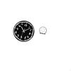 Современный акриловый настенный clock ornament с деревянной подставкой Минималистичное искусство Декоративная полка для
